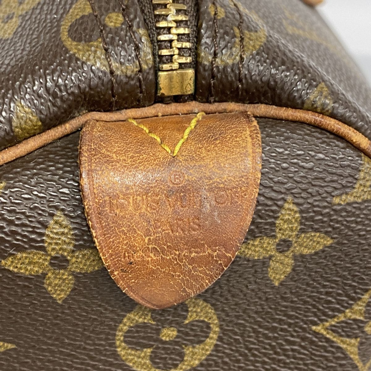 Louis Vuitton Monogram Speedy 35 Brown Handbag — view 5