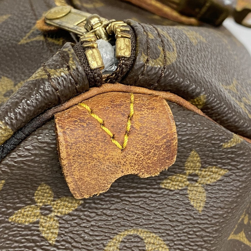 Louis Vuitton Monogram Speedy 35 Brown Handbag — view 6