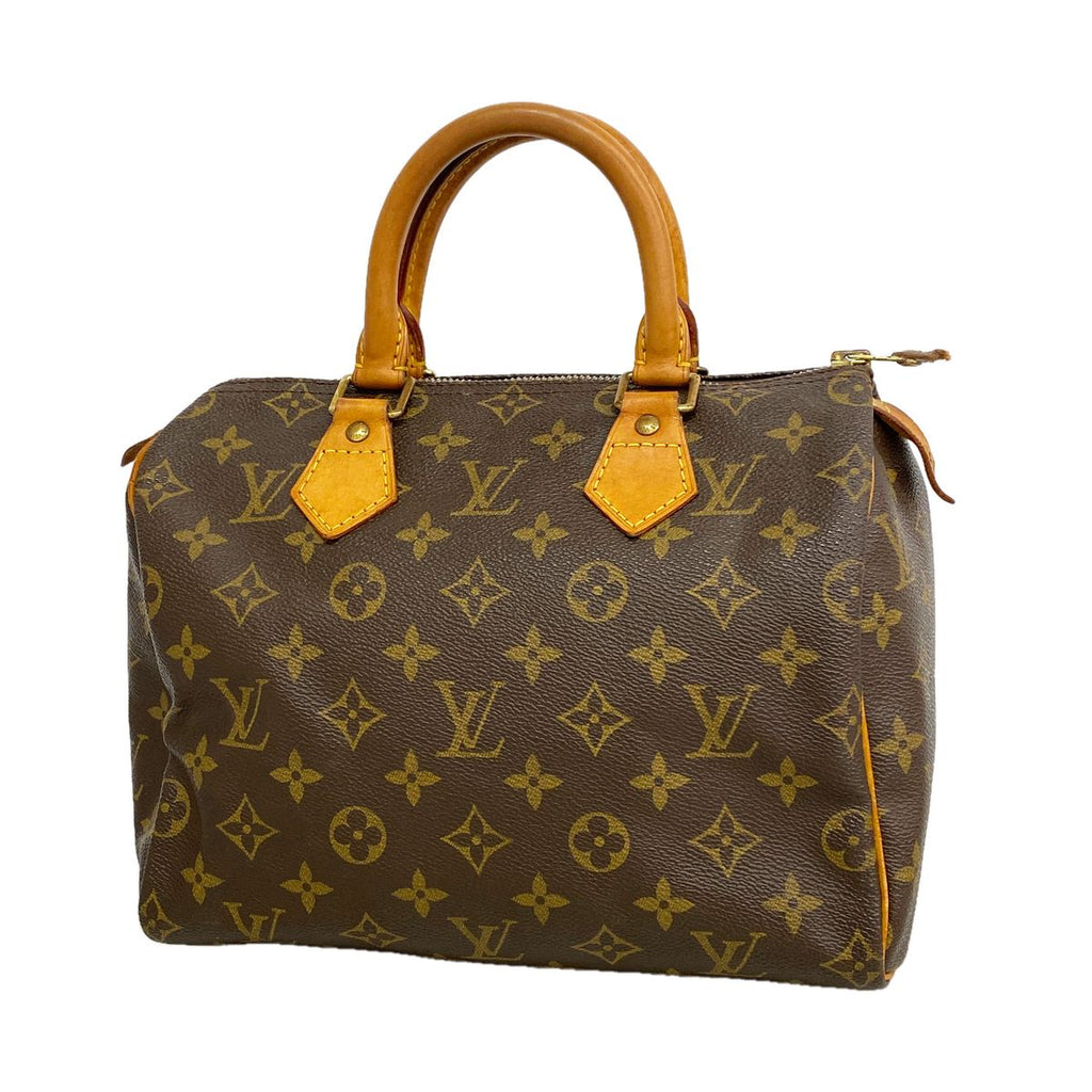 Louis Vuitton Monogram Speedy 25 Brown Handbag