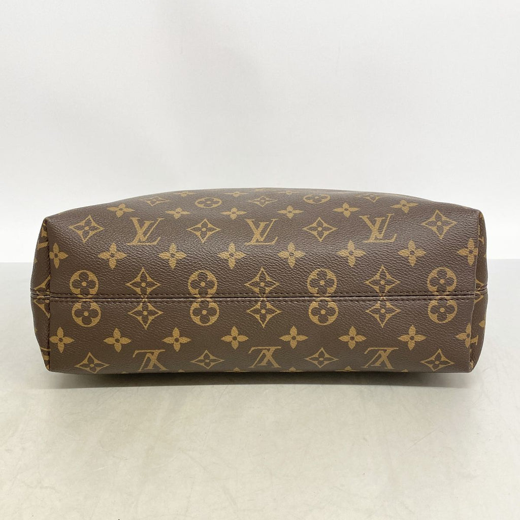 Louis Vuitton Shoulder Bag Monogram Gray Souffle PM Pivoine — view 3