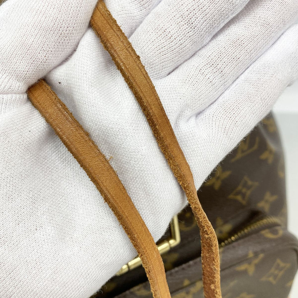 Louis Vuitton Backpack Monogram Montsouris GM Brown — view 8