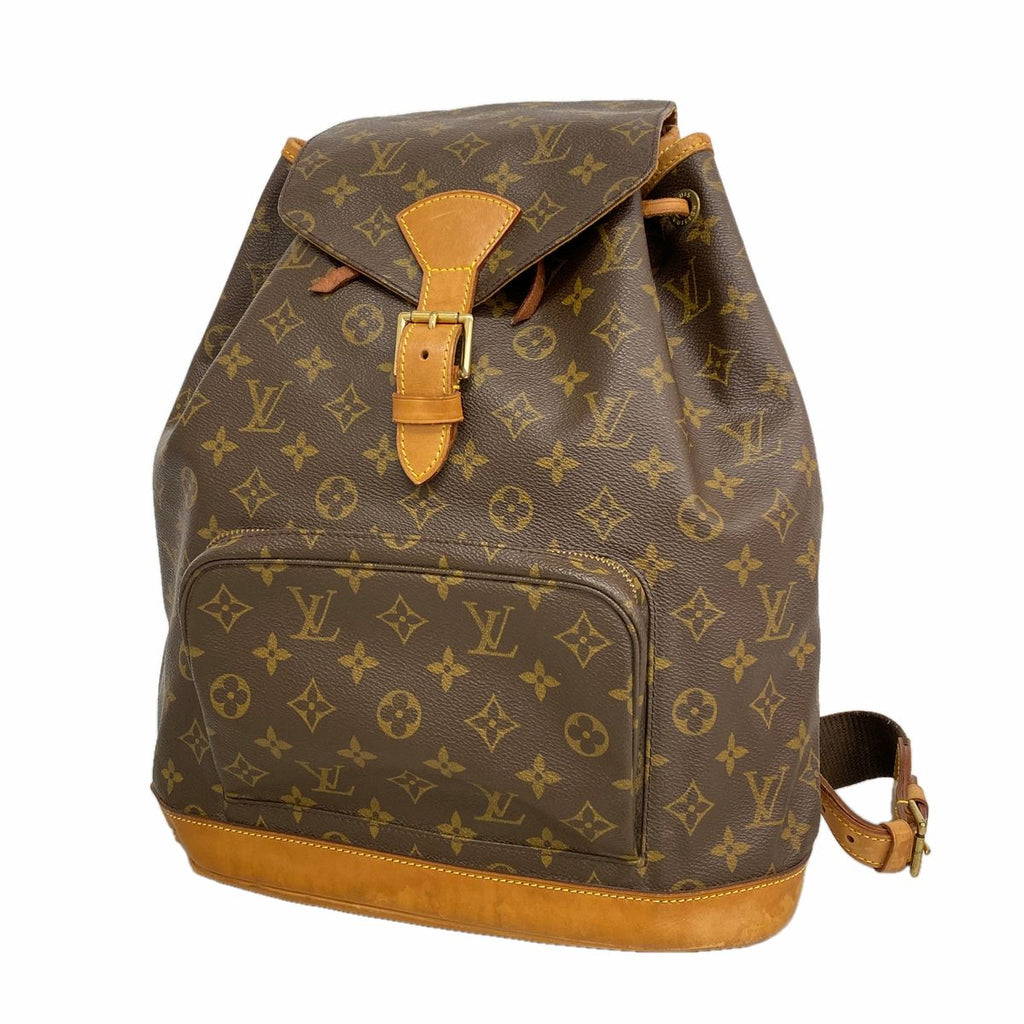 Louis Vuitton Backpack Monogram Montsouris GM Brown