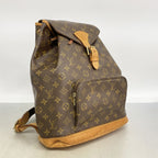 Louis Vuitton Backpack Monogram Montsouris GM Brown — view 2