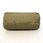 Chanel Coco Cocoon Nylon Khaki Silver Handbag — view 3