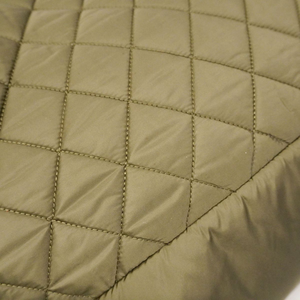 Chanel Coco Cocoon Nylon Khaki Silver Handbag — view 8