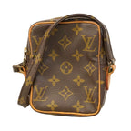 Louis Vuitton Shoulder Bag Monogram Mini Danube Brown