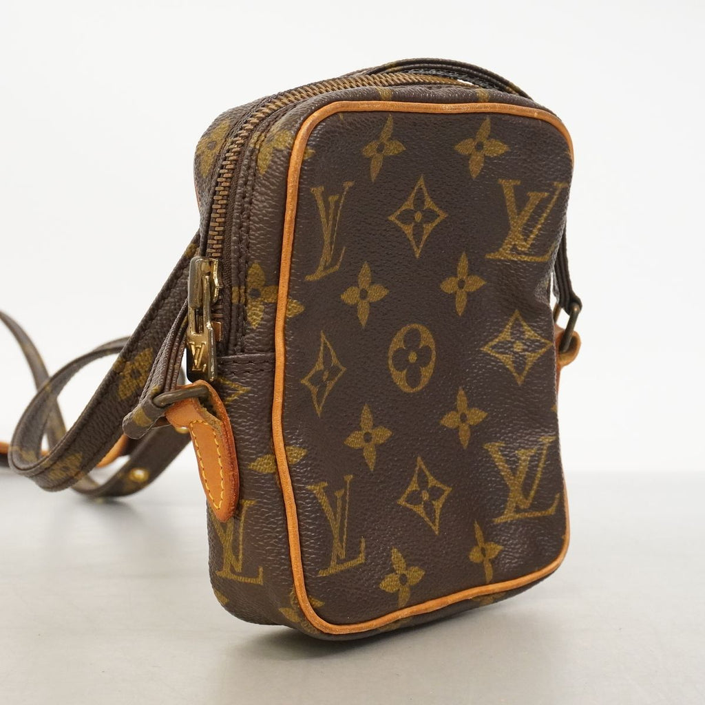 Louis Vuitton Shoulder Bag Monogram Mini Danube Brown — view 2