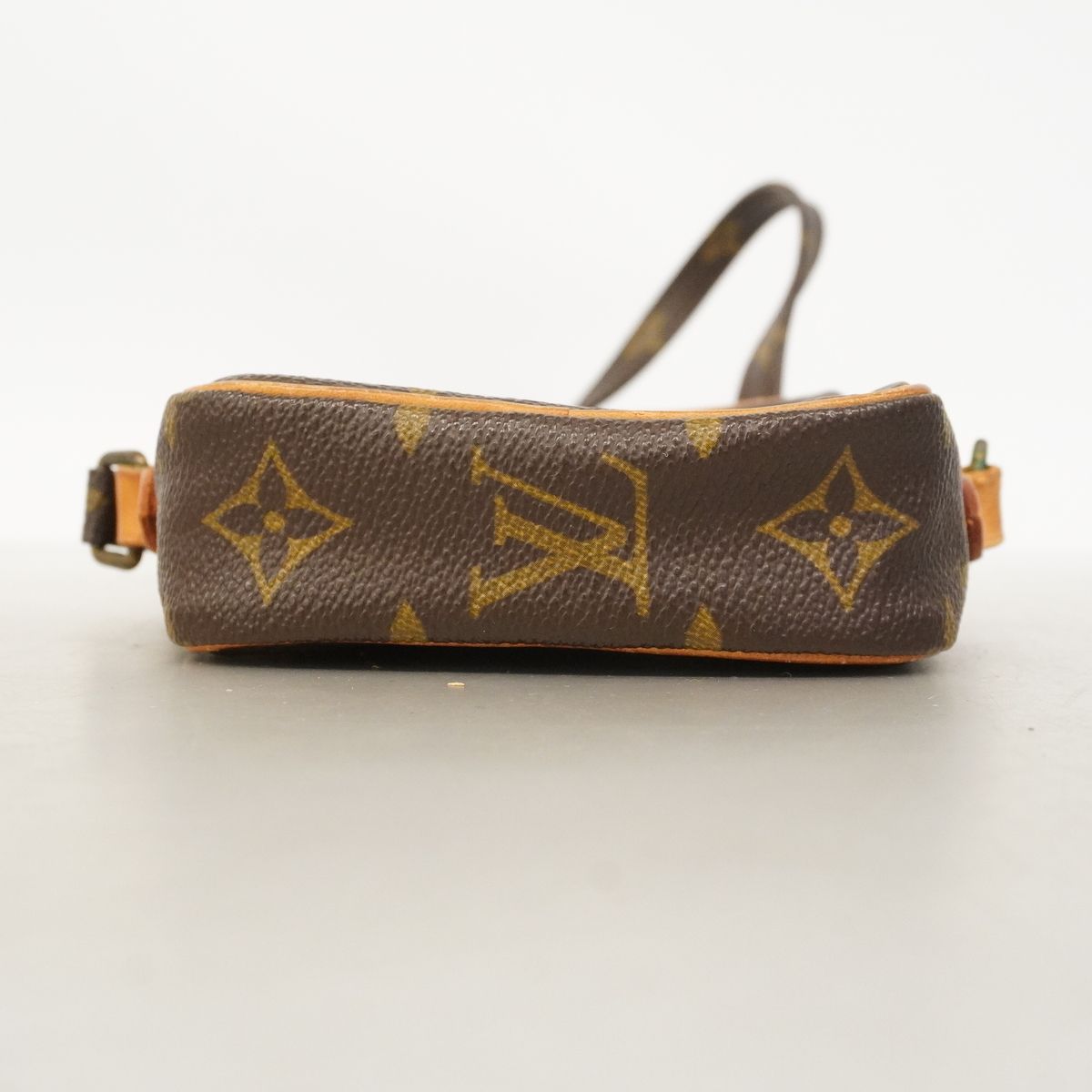 Louis Vuitton Shoulder Bag Monogram Mini Danube Brown — view 3