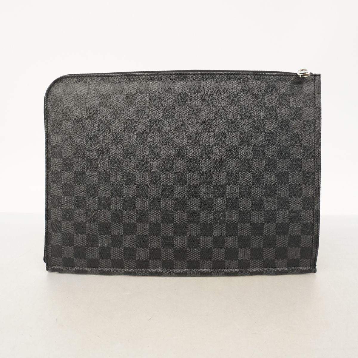 Louis Vuitton Clutch Damier Graphite Poche Document Black — view 8