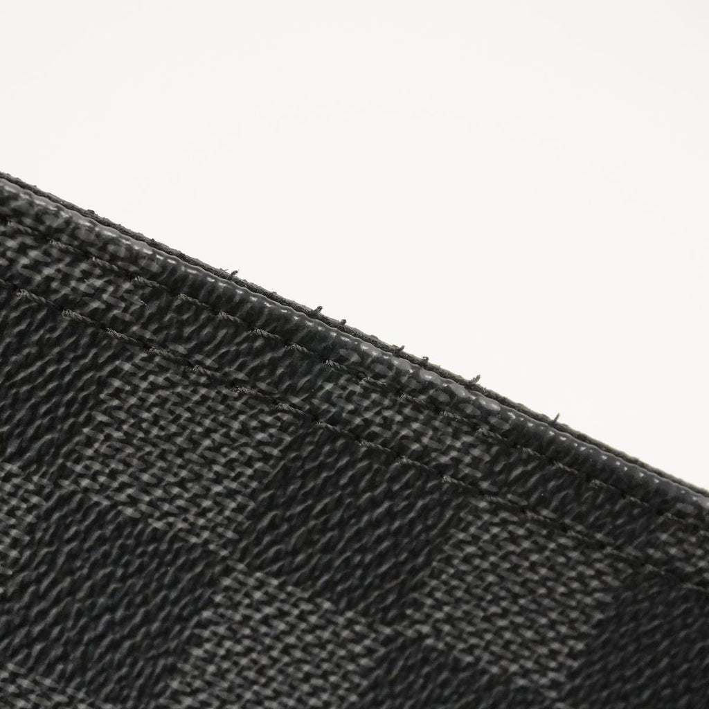 Louis Vuitton Clutch Damier Graphite Poche Document Black — view 7