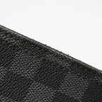 Louis Vuitton Clutch Damier Graphite Poche Document Black — view 7