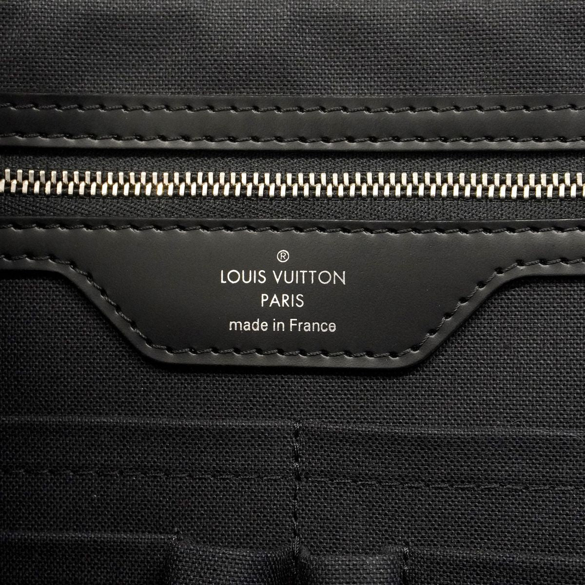 Louis Vuitton Clutch Damier Graphite Poche Document Black — view 5