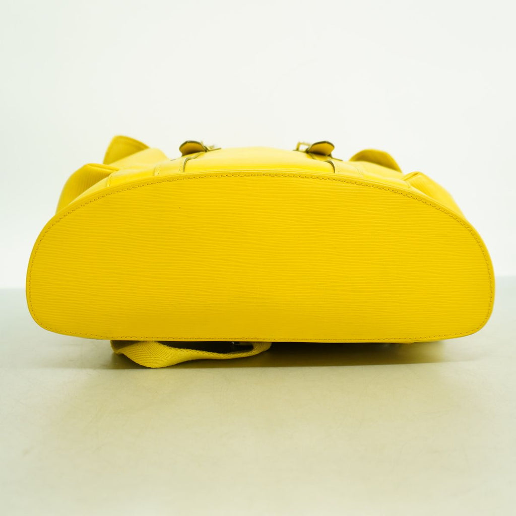 Louis Vuitton Backpack Epi Christopher Pistache — view 3