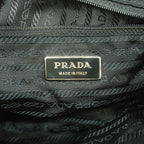 Prada Backpack Nylon Black Silver — view 5