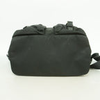 Prada Backpack Nylon Black Silver — view 3