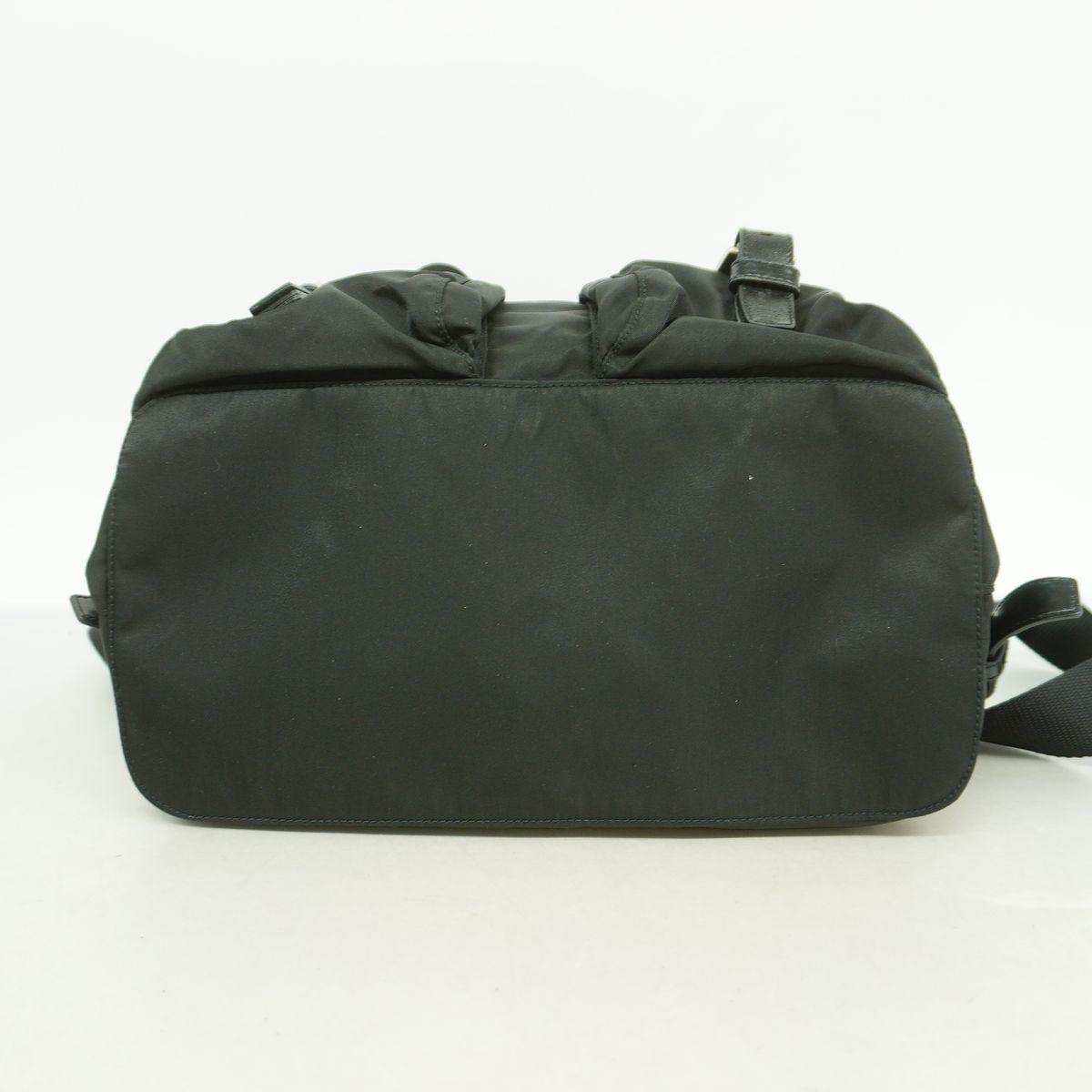 Prada Backpack Nylon Black Silver — view 3