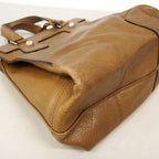 Celine Leather Brown Silver Handbag — view 7