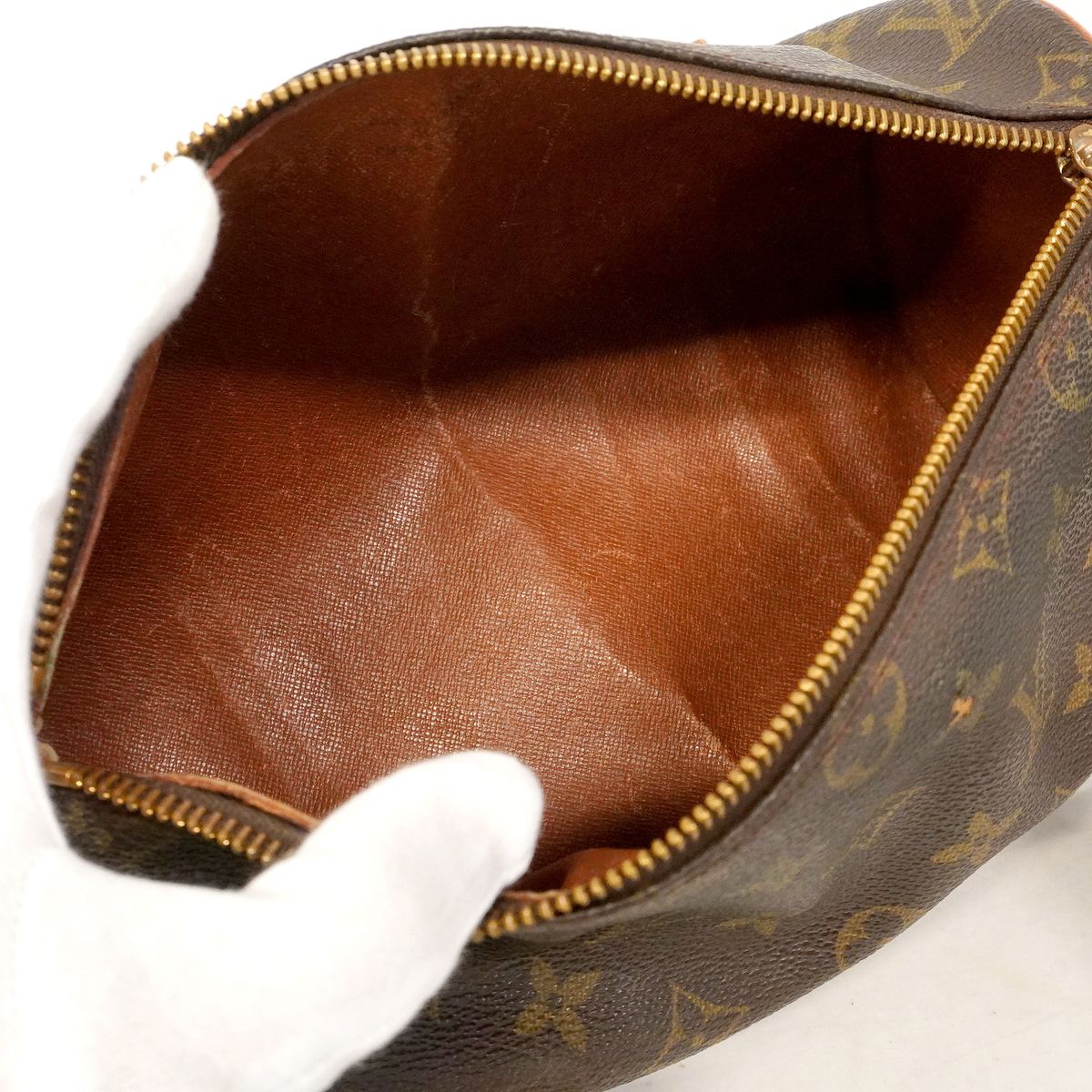 Louis Vuitton Monogram Papillon 26 Brown Handbag — view 4