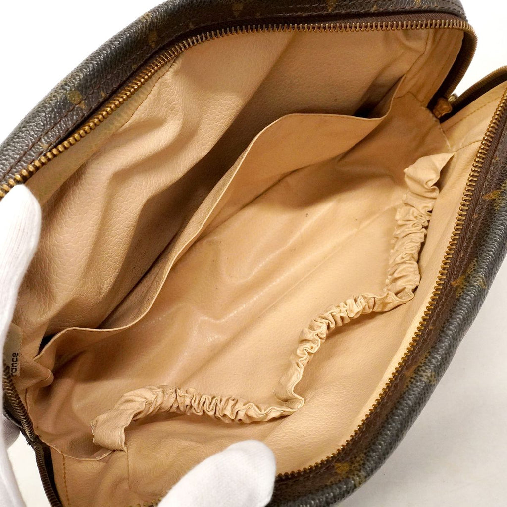 Louis Vuitton Pouch Monogram Trousse Toilet 28 Brown — view 4