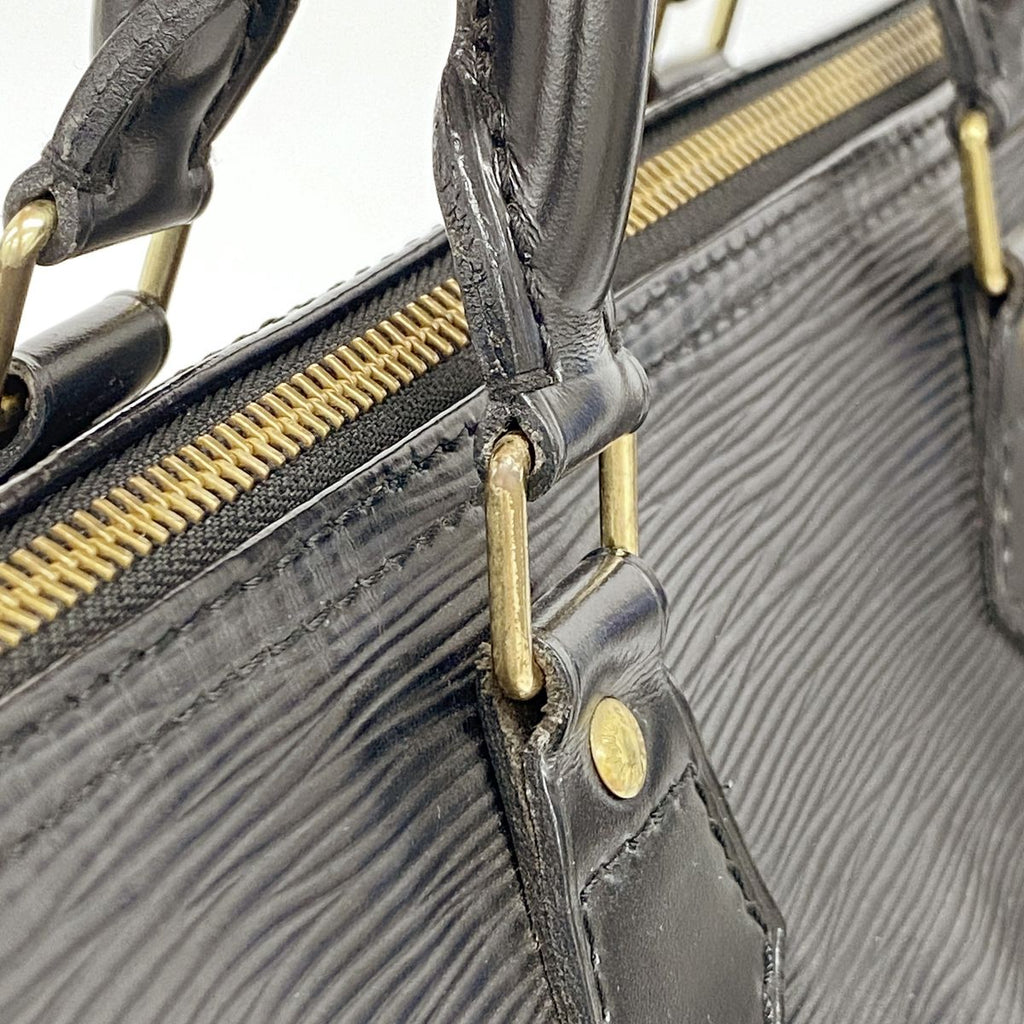 Louis Vuitton Epi Speedy 30 Noir Handbag — view 8