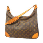 Louis Vuitton Shoulder Bag Monogram Boulogne 35 Brown