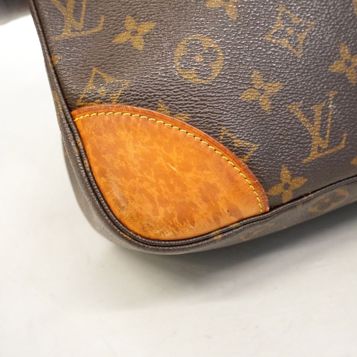 Louis Vuitton Shoulder Bag Monogram Boulogne 35 Brown — view 8