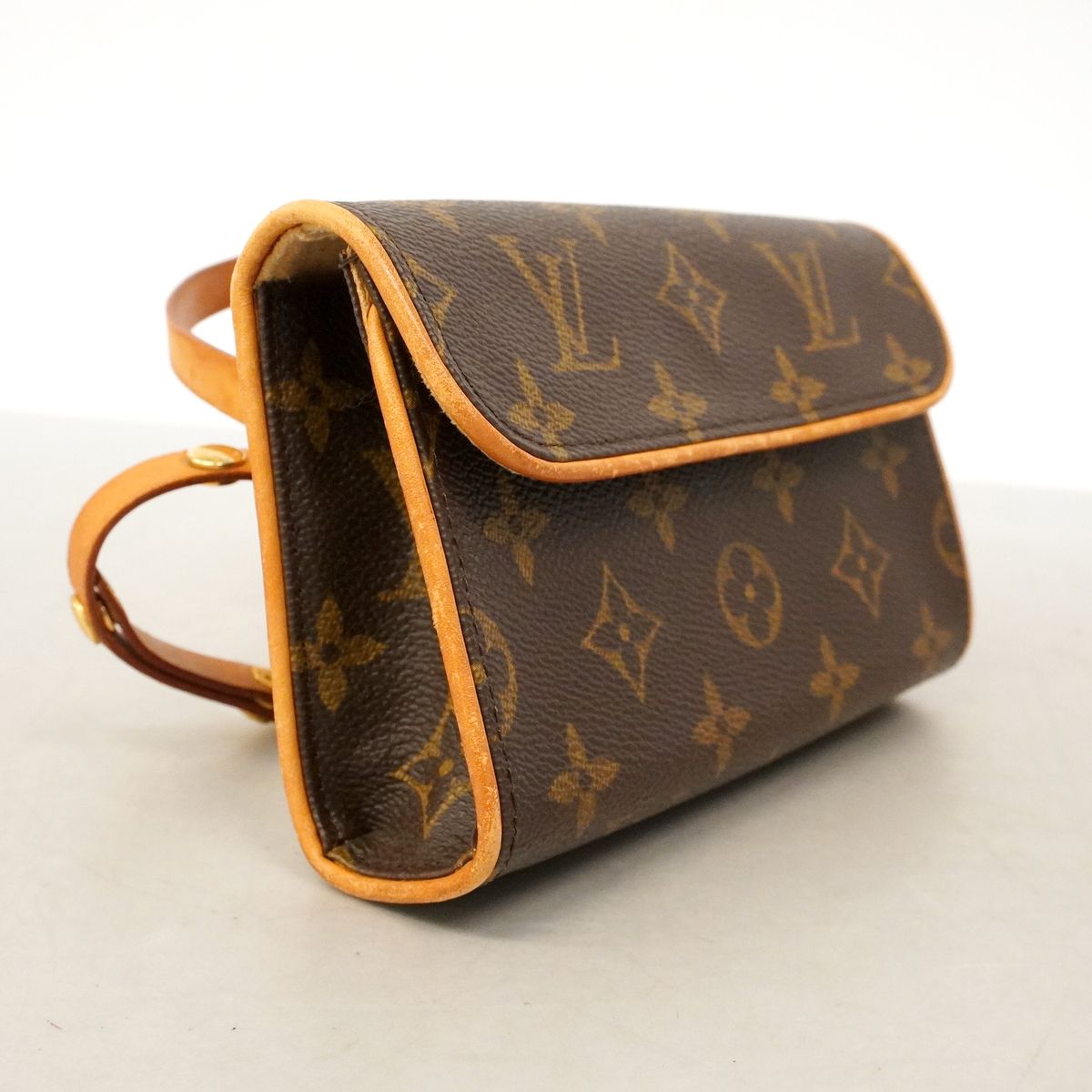 Louis Vuitton Waist Bag Monogram Pochette Florentine Brown — view 2