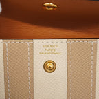 Hermes Belt Kelly Veau Epsom Trench Gold — view 5