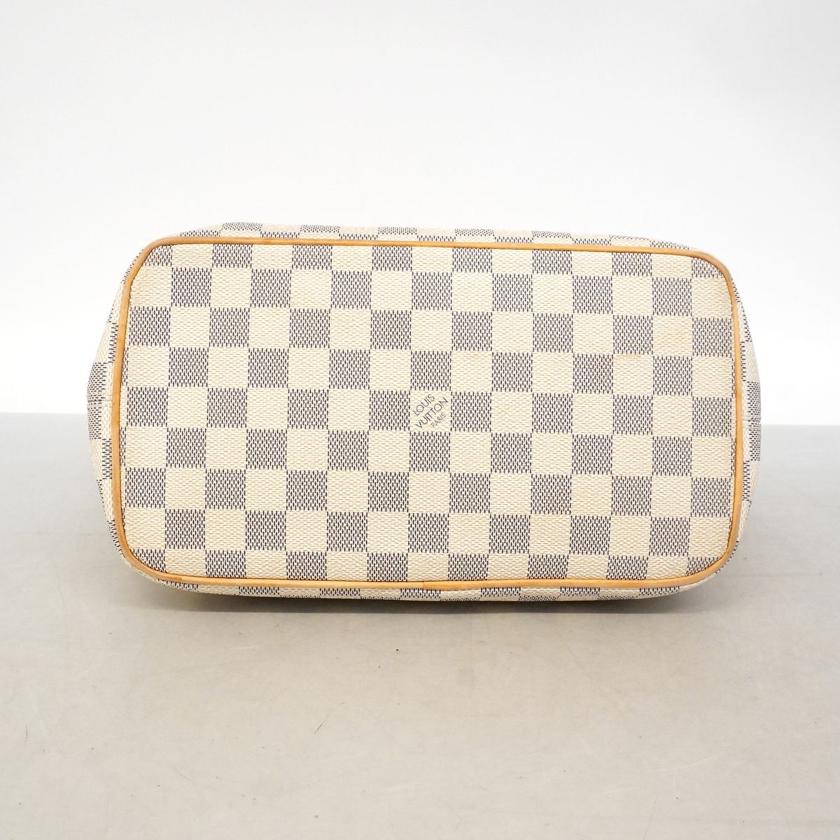 Louis Vuitton Tote Bag Damier Azur Saleya PM White — view 3