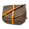 Louis Vuitton Shoulder Bag Monogram Saumur 35 Brown