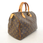 Louis Vuitton Monogram Speedy 30 Brown Handbag — view 2