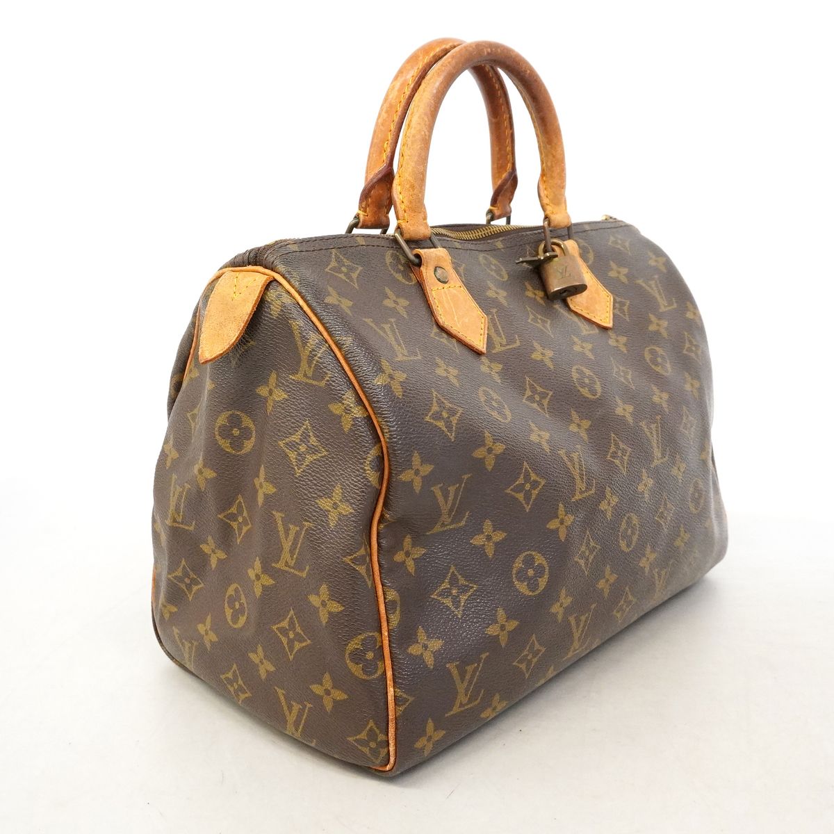 Louis Vuitton Monogram Speedy 30 Brown Handbag — view 2