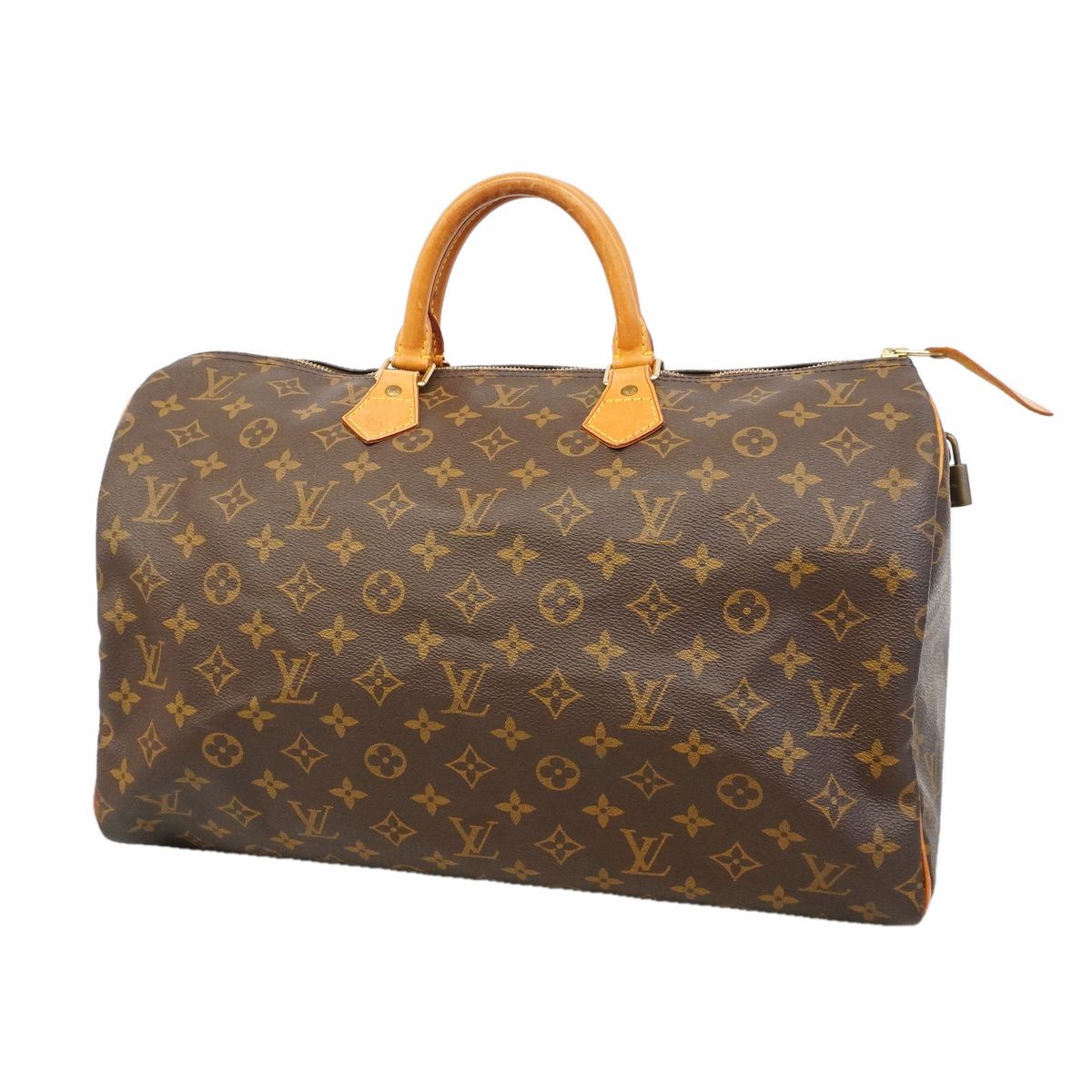 Louis Vuitton Monogram Speedy 40 Brown Handbag