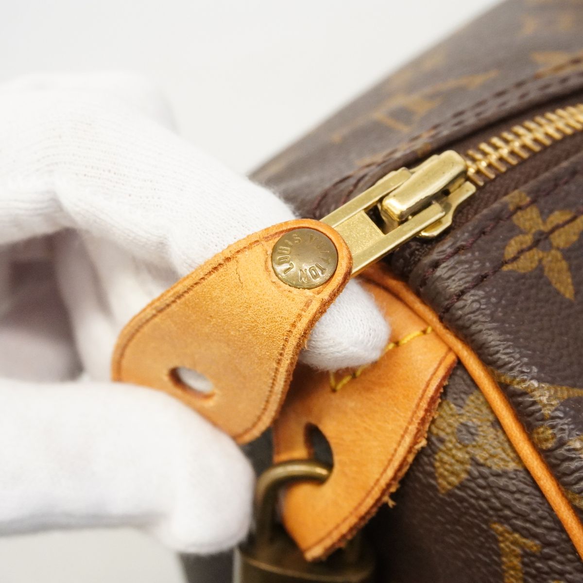Louis Vuitton Monogram Speedy 40 Brown Handbag — view 7