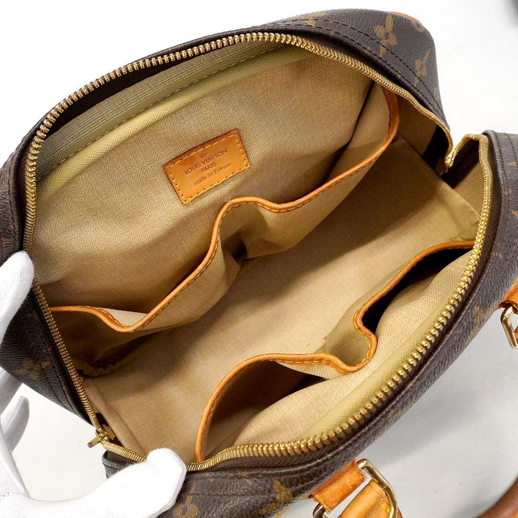 Louis Vuitton Monogram Trouville Brown Handbag — view 4