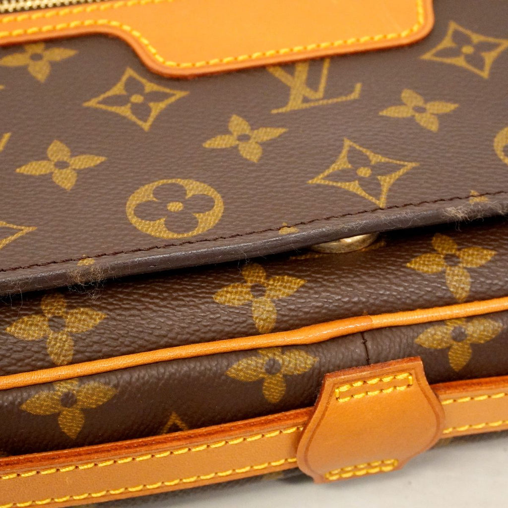 Louis Vuitton Shoulder Bag Monogram Saint Germain 24 Brown — view 8