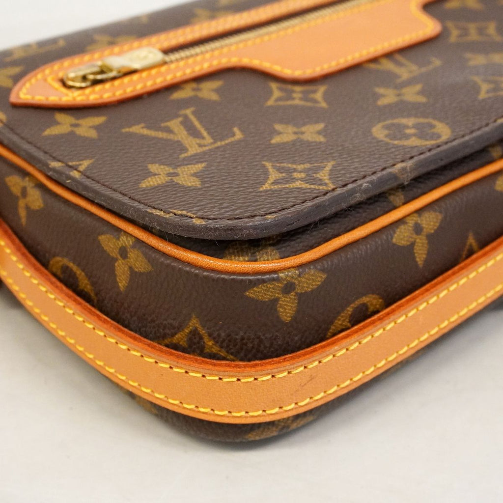 Louis Vuitton Shoulder Bag Monogram Saint Germain 24 Brown — view 6