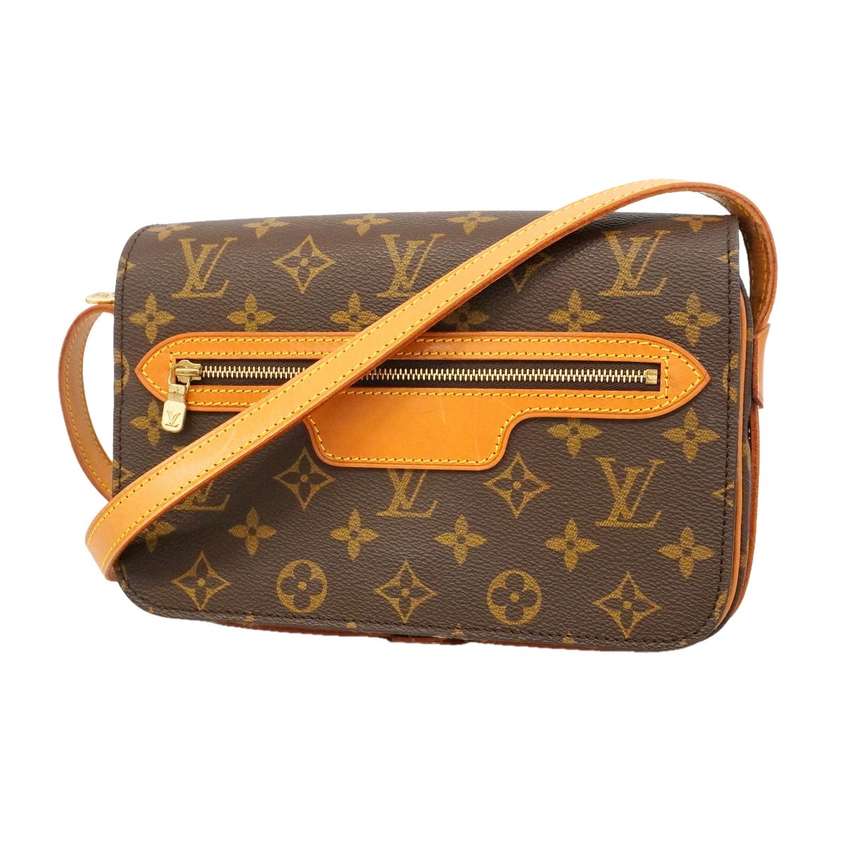 Louis Vuitton Shoulder Bag Monogram Saint Germain 24 Brown