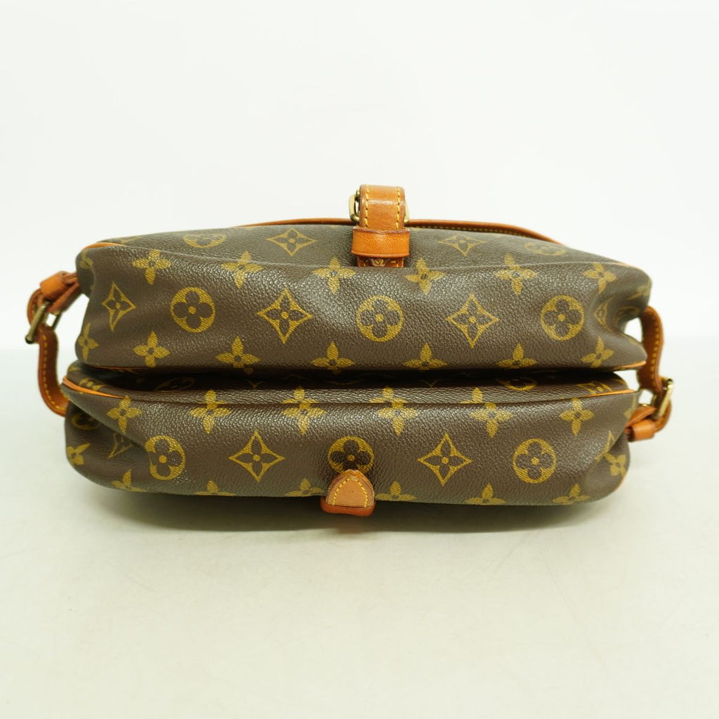 Louis Vuitton Shoulder Bag Monogram Saumur 30 Brown — view 3