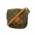 Louis Vuitton Shoulder Bag Monogram Mini Saint Cloud Brown