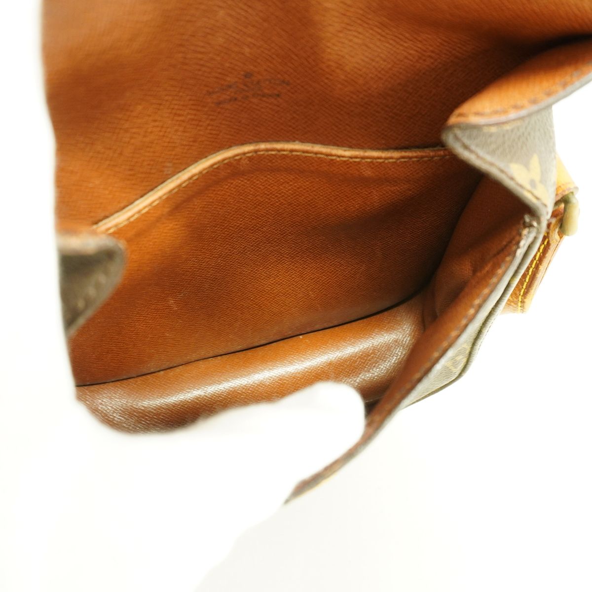 Louis Vuitton Shoulder Bag Monogram Mini Saint Cloud Brown — view 4