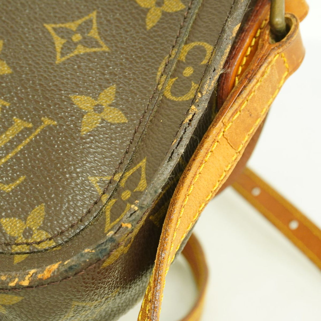 Louis Vuitton Shoulder Bag Monogram Mini Saint Cloud Brown — view 6