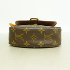 Louis Vuitton Shoulder Bag Monogram Mini Saint Cloud Brown — view 3