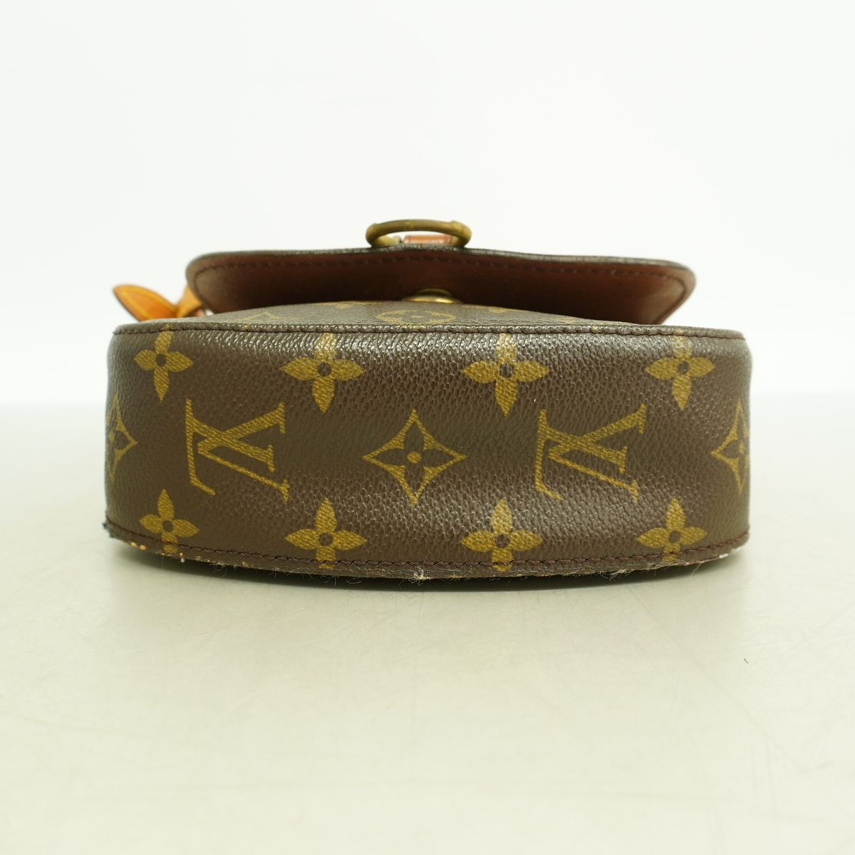 Louis Vuitton Shoulder Bag Monogram Mini Saint Cloud Brown — view 3