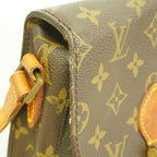 Louis Vuitton Shoulder Bag Monogram Mini Saint Cloud Brown — view 7