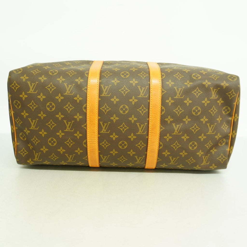Louis Vuitton Boston Bag Monogram Keepall 50 Brown — view 3