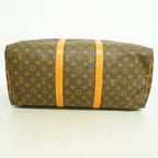 Louis Vuitton Boston Bag Monogram Keepall 50 Brown — view 3
