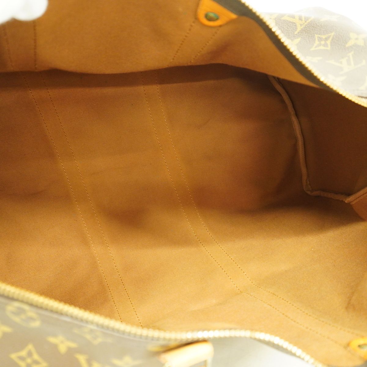 Louis Vuitton Boston Bag Monogram Keepall 50 Brown — view 4