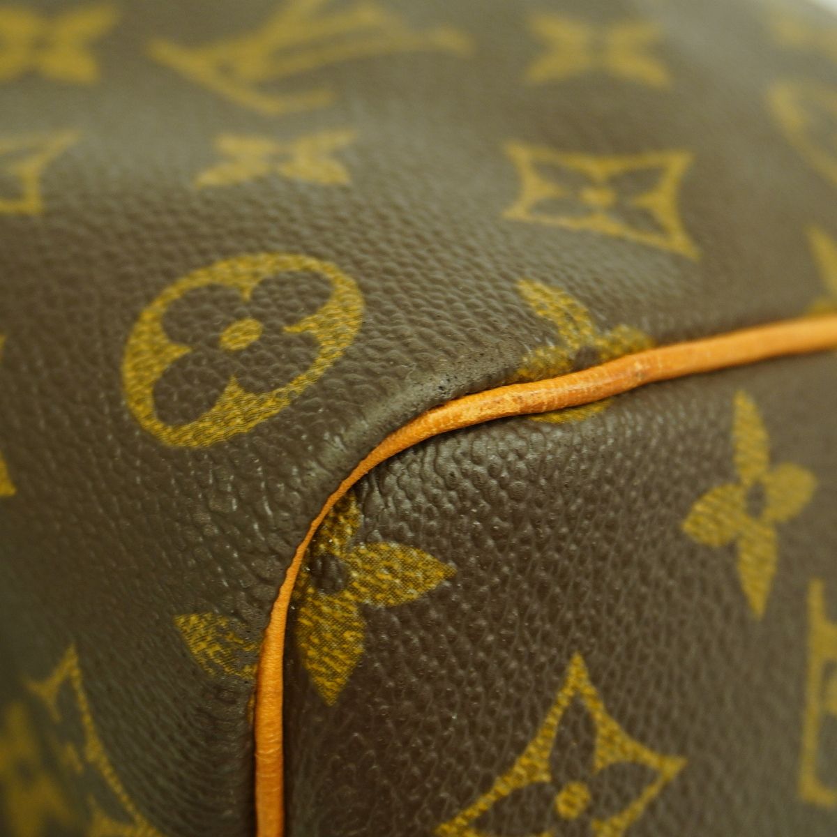 Louis Vuitton Boston Bag Monogram Keepall 50 Brown — view 6