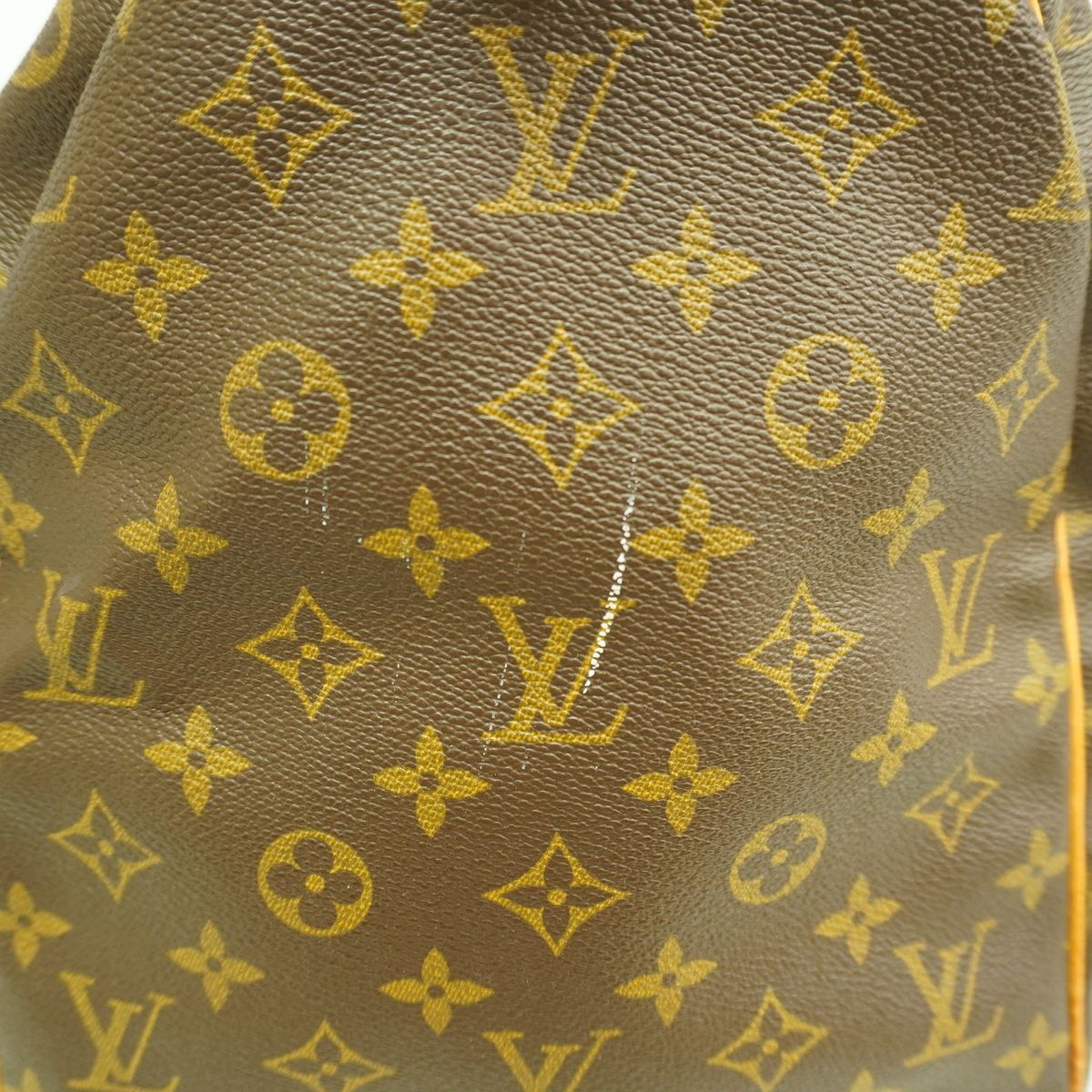 Louis Vuitton Boston Bag Monogram Keepall 50 Brown — view 7